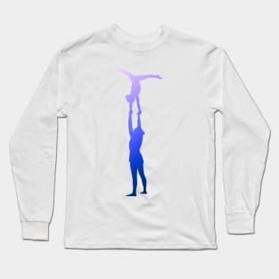 Women’s pair doing high hand Long Sleeve T-Shirt